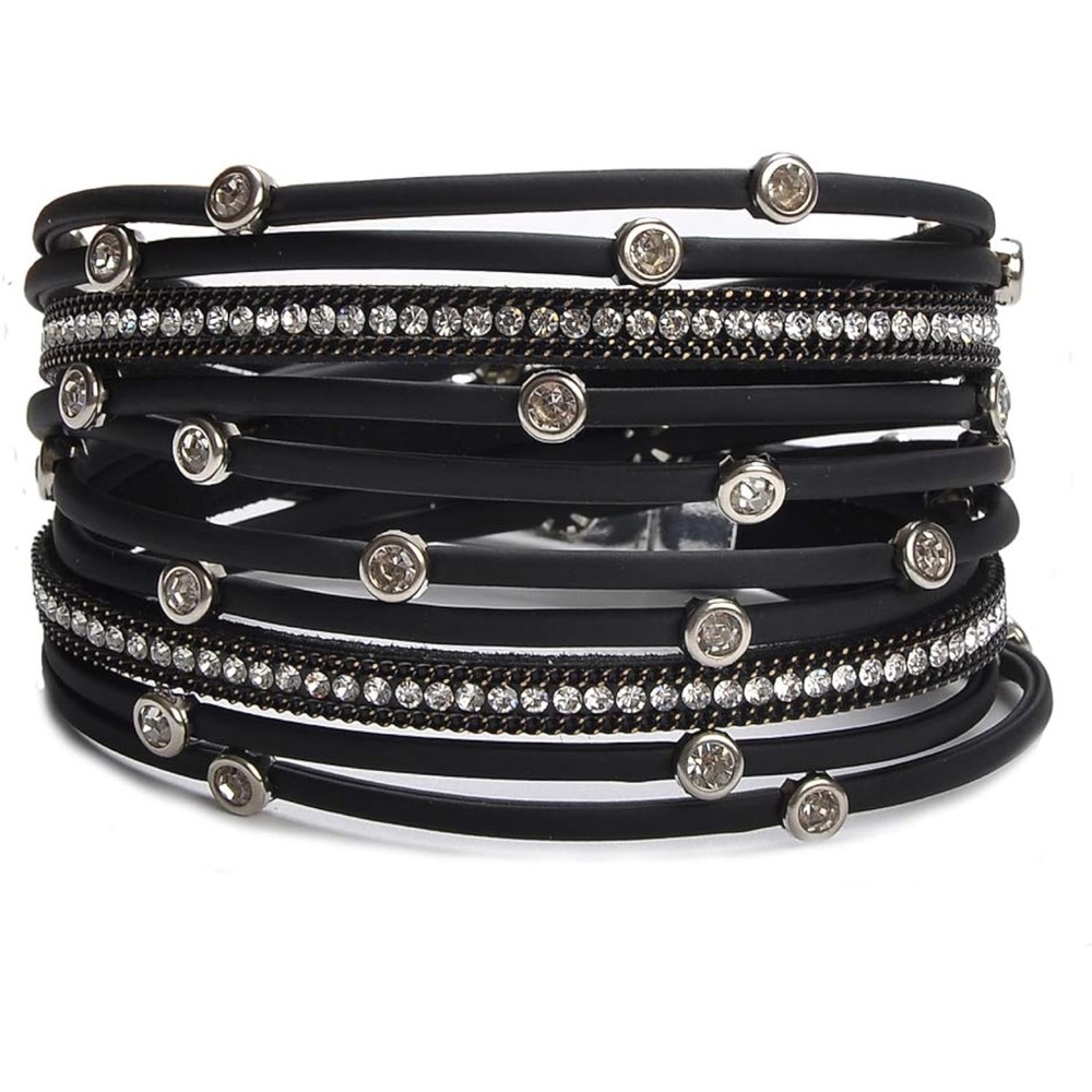 Azora Leather Wrap Bracelet